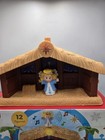 Fisher-price Little People Deluxe Christmas Story Nativity Set In Box Complete