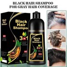 Black Hair Dye Shampoo Natural Instant 3in1 Hair Dye Shampoo 500ml Free Us Sh  p