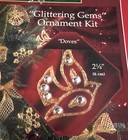 New  Holiday Time Christmas Ornaments Kit  Ornament Kit  Makes 12 Doves