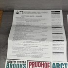 Vtg Northern Alaska Tour Company Letter Rates Brochures Lot Barrow Prudhoe Bay