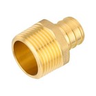 Efield 3 4  Pex    3 4  Male Threaded Adapter Brass Fitting No Lead Free Shipping