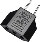 Eu To Us Power Converter Plug Adapter Travel Wall Outlet Europe To Usa Home