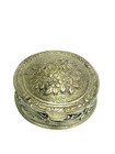 Dutch Box Antique Silver 800 Trinket Pillbox Snuff Engraved Floral Design 1 9  