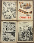 Lot Of  4  Vintage Boys    Life Magazines  january 1948 - May 1949  Free Shipping