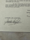 Jascha Heifetz 1939 Mgm Studio Signed Contract Agreement Violinist Autograph