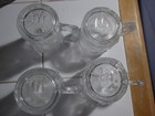 Complete Set 4 Mcdonald   s Mugs 1995 Batman Forever Glasses Robin Two Face Joker