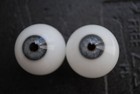 12 Old German Human Prosthetic Glass Eyes