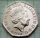 Great Britain Elizabeth Ii 2019 50 Pence  Paddington Bear At The Tower  Unc
