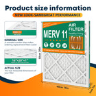 16x20x1 Pleated Air Filters  Replacement For Hvac Ac Furnace  merv 11 