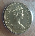 1983 Proof One Pound   1 Coin