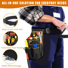 Universal Small Tool Pouch  Small Tool Bag  Tool Pouch With Belt  Industrial Gra