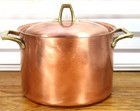 Paul Revere Ware 4 Qt Buffet Usa Solid Copper Pot Signature Ed Pan Stockpot