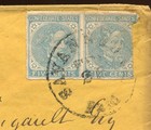 Confederate States 7 Pair On Cover Savannah Ga To Charleston Sc Dc4765