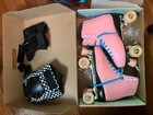 Angel Skates Roller Skates Sunset Pink Women Size 13 Roller Derby Barbiecore
