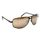 Style Science Aviator Sunglasses S00257sdd999 Metal Frame Mirrored Brown Lenses