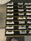 Lot 16x Micron 4gb 2rx4 Pc3-10600r Ecc Registered Server Ram Hp 500203-061