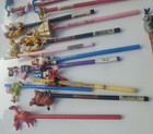 An Enormous Lot Of Disney Pens  And Pencil Vintage