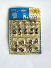Sterling Sewing Notions  ht459 Assorted Sizes- Hooks   Eyes- 28 Pairs In A Pack