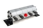 Chief Rotary Flow Divider 0 132 Cid   Section   43-1 7 Gpm Flow Range 4 Section