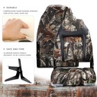 Northcaptain Deluxe Camo black High Back Folding Boat Seat  2 Seats