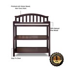Changing Table Dressing Diaper Station Baby Nursery Espresso 31 E Sorelle Room