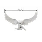 3d Angel Wing Figurine Resin Sculpture Modern Home Decor Statue Ornament Gift