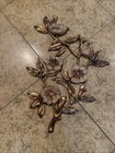 Vtg Syroco Dogwood Branches Wall Decor Art L4564 Hollywood Regency Mcm