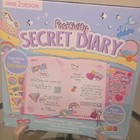 Girls  Secret Diary With Lock And Keys Journal Notebook Stickers Diary Book Nib