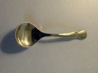 Vintage Miniature Sterling Salt Cellar Spoon 2 1 4    Long 2 9 Grams