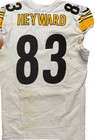 2024 Connor Heyward Pittsburgh Steelers Game Worn Used Jersey Xmas Patch Coa 
