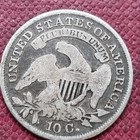 1833 Capped Bust Dime 10c Nicely Circulated  89659