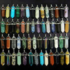 Set Of 32 Chakra Quartz Crystal Point Healing Pendant Necklace Stones