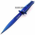 Tac-force Titanium Blue Assisted Folding Pocket Knife New  Tf-884bl