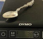 2 Antique 1902 - Lily  Spoon 5 1 2     Sterling Silver   no Mono Whiting
