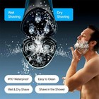Snapbuy Electric Razor  Snapbuy Electric Razor 4d Rotary  Ipx7 Waterproof Sna   