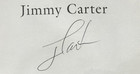Jimmy Carter Signed Autograph Beckett Bas President Book Psa Political