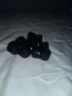 10 Pack- 7 8  Round Vinyl End Cap   Pvc  Rubber Plastic Pipe Tubing Tube