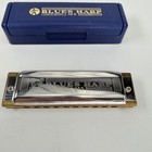 Hohner Blues Harp Harmonica Key G W case Made Germany Ms Blues Country Folk