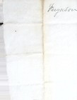 1872 Handwritten Receipt For Subscription Payment     Vintage Manuscript Ephemera