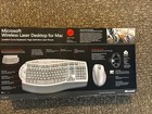 Microsoft Wireless Laser Desktop Ergonomic Curve Keyboard   Mouse 6000  Mac