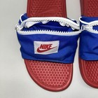 Nike Benassi Jdi Fanny Pack Slide Crimson Royal Men s Sz 11 Sandals Slides 2018