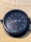 Ww 2 Us Navy Chelsea Ship Clock With Key  1944-1945  Very Good Condition  Works 