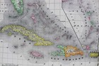 Rand Mcnally Atlas Map Page Of The Caribbean Islands 1895 Vintage