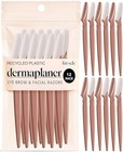 Kitsch Dermaplane Razor For Women Face     Terracotta  12 Pcs