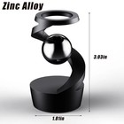 Gravity Defying Kinetic Desk Toy - Levitating Gyroscope Fidget For Office Decor