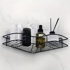 2pcs Corner Shower Caddy Rack Bathroom Shelf  Wall Mounted Storage Organizer
