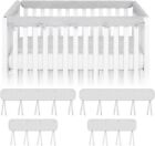 Crib Rail Cover Baby Bed Soft Edge Protector Wrapped Rail Anti-collision Cover