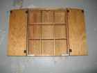 Vintage Miller High Life  Beer Wooden Crate Cabinet Wall Hanging Display Box