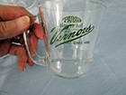 Vintage 1966 Vernor s 100th Anniversary Glass Mugs  Green Script  Set Of 6