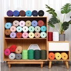 3mm Cotton Macrame Cord 328 Yards Beige Craft Rope For Plant Hanger Wall Diy